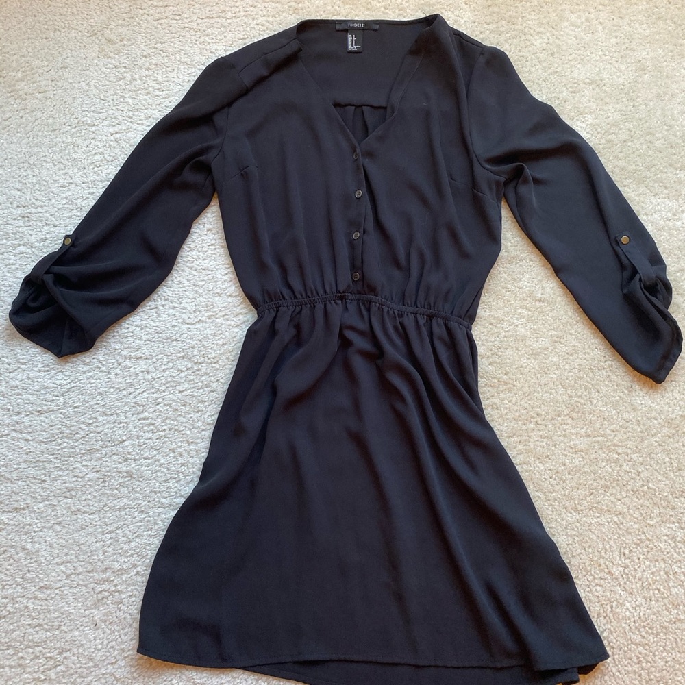 Simple black dress size small